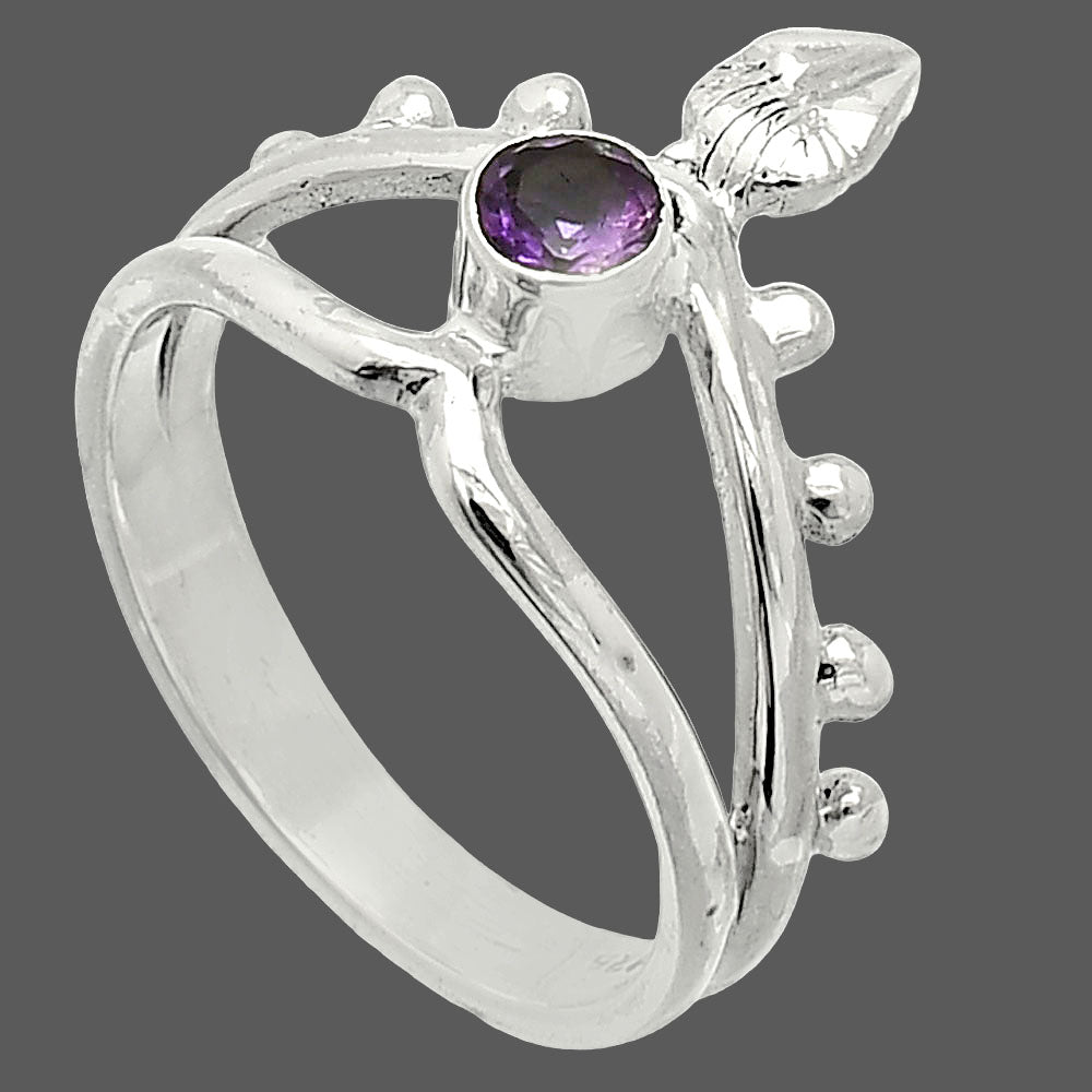 Natural African Amethyst Ring size-7 R-1467 SDR236751