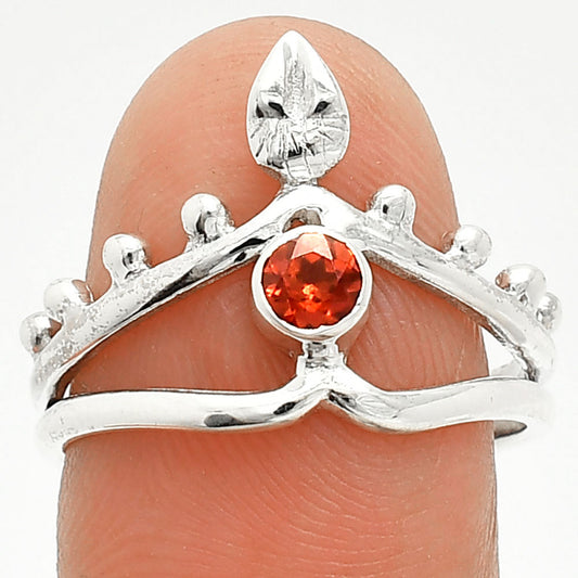 Hessonite Garnet - Madagascar Ring size-8 R-1467 SDR236757