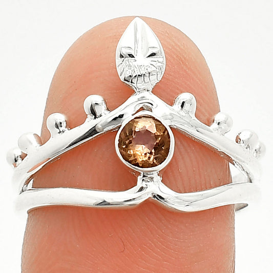 Natural Smoky Quartz - Brazil Ring size-8 R-1467 SDR236778