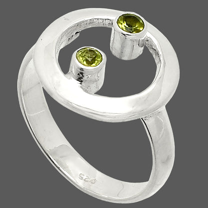 Natural Peridot Ring size-9 R-1540 SDR236799