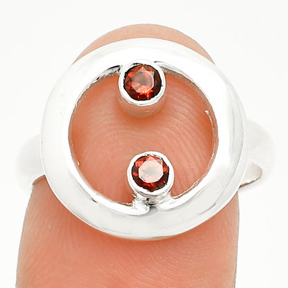 Hessonite Garnet - Madagascar Ring size-8 R-1540 SDR236821