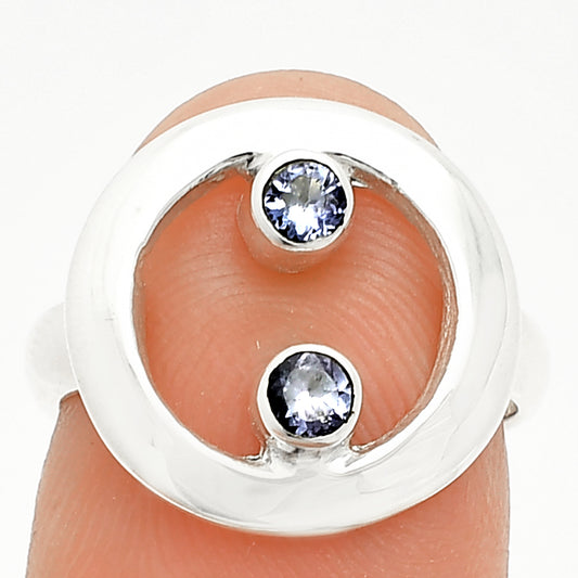 Natural Iolite - India Ring size-6 R-1540 SDR236842