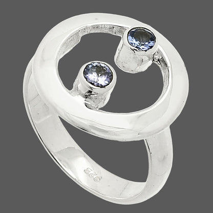 Natural Iolite - India Ring size-6 R-1540 SDR236842