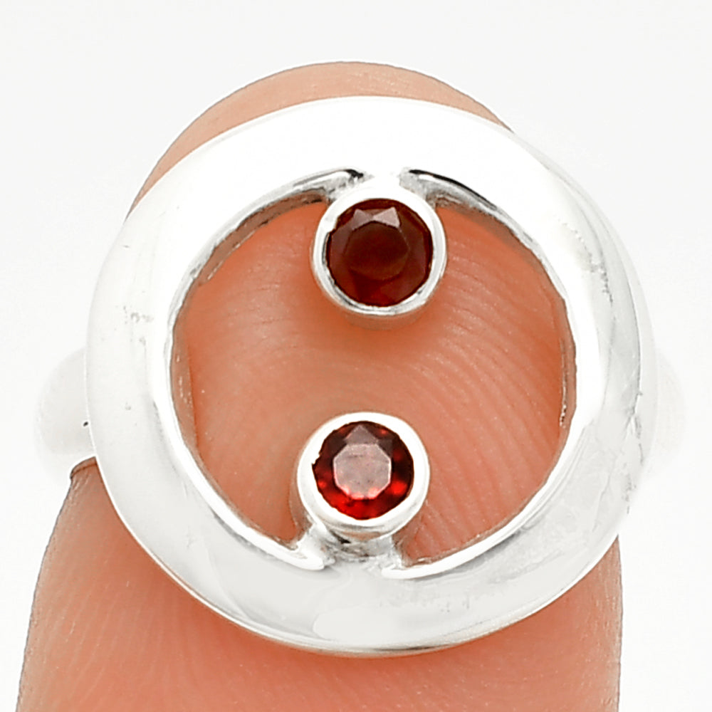 Hessonite Garnet - Madagascar Ring size-5 R-1540 SDR236847