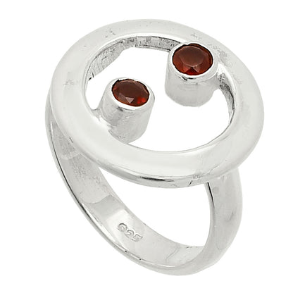 Hessonite Garnet - Madagascar Ring size-5 R-1540 SDR236847