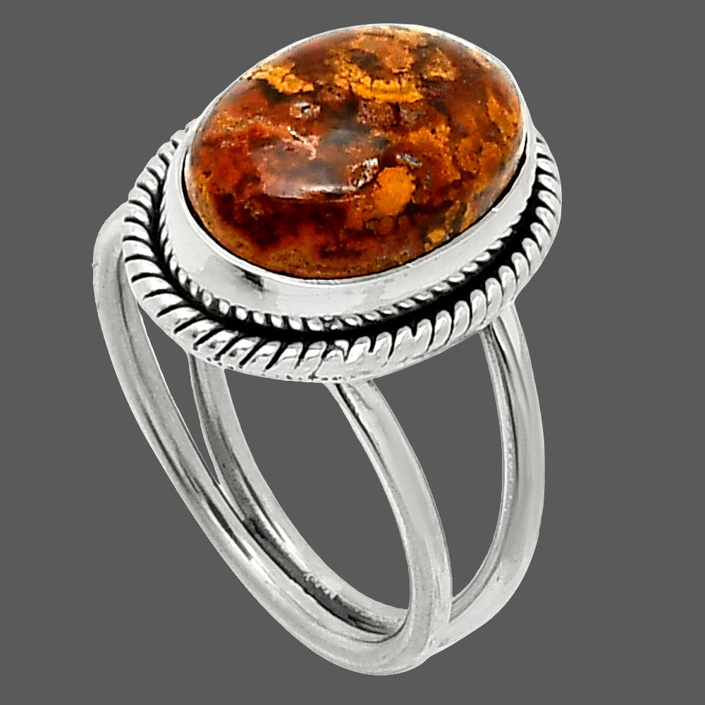 Natural Rare Cady Mountain Agate Ring size-7 R-1068 SDR236969
