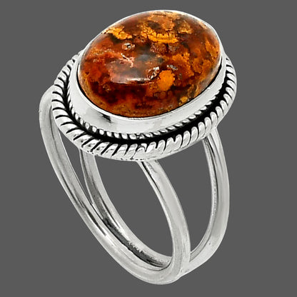 Natural Rare Cady Mountain Agate Ring size-7 R-1068 SDR236969