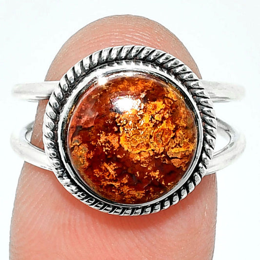 Natural Rare Cady Mountain Agate Ring size-7 R-1068 SDR237002
