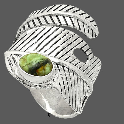 Adjustable Feather - Serpentine Ring size-7 R-1473 SDR237037