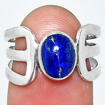 Natural Lapis Lazuli - Afghanistan Ring size-7 R-1162 SDR237481