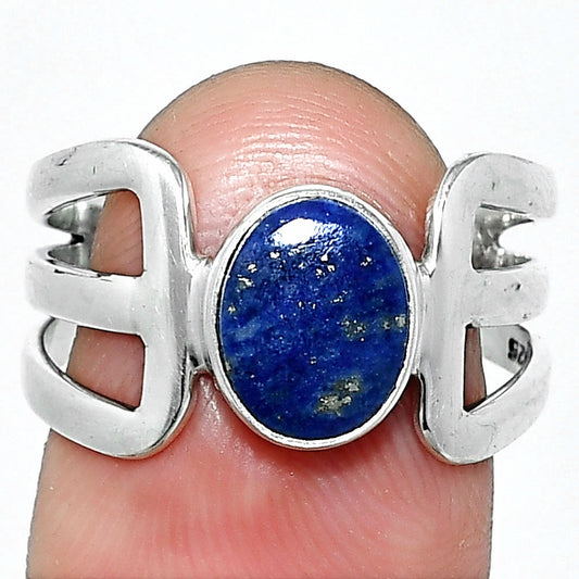 Natural Lapis Lazuli - Afghanistan Ring size-8.5 R-1162 SDR237501