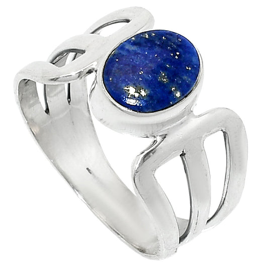 Natural Lapis Lazuli - Afghanistan Ring size-8.5 R-1162 SDR237501