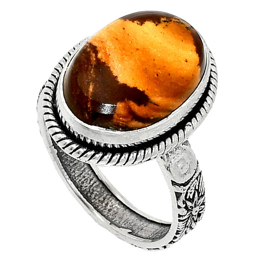 Natural Outback Jasper Ring size-7.5 R-1067 SDR237605