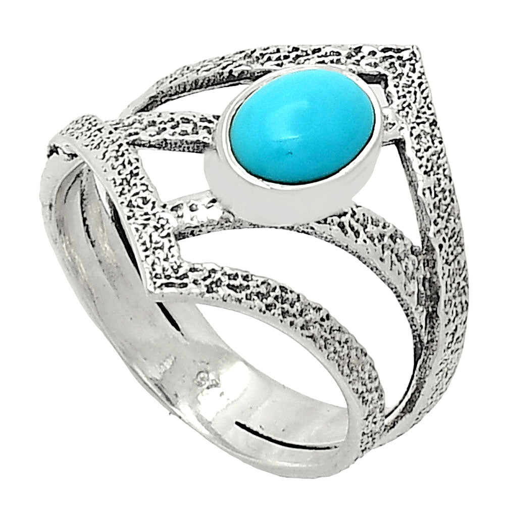 Sleeping Beauty Turquoise - USA Ring size-8 R-1471 SDR237961