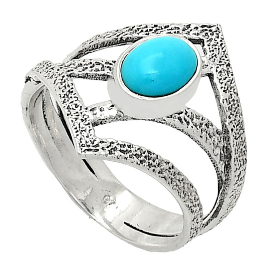 Sleeping Beauty Turquoise - USA Ring size-8 R-1471 SDR237961