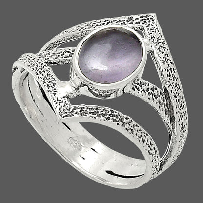 Natural Amethyst Cab - Brazil Ring size-9 R-1471 SDR237964