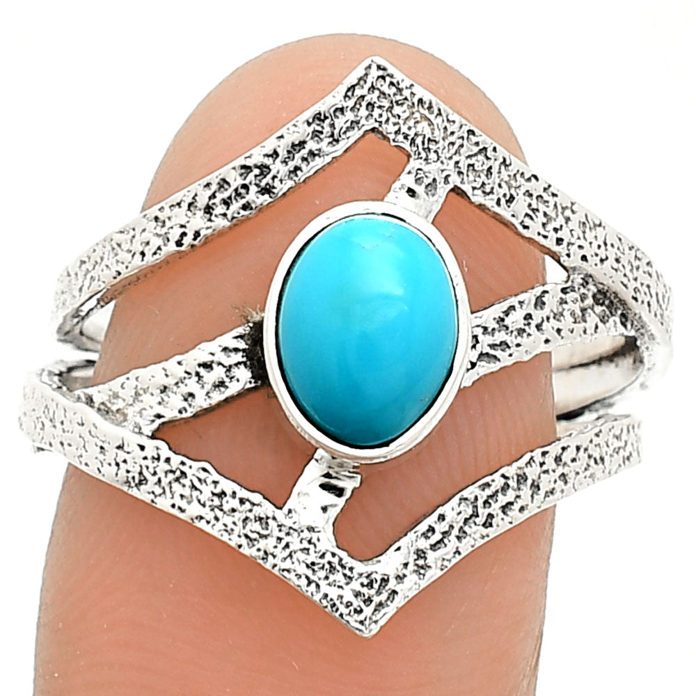 Sleeping Beauty Turquoise - USA Ring size-9 R-1471 SDR237968