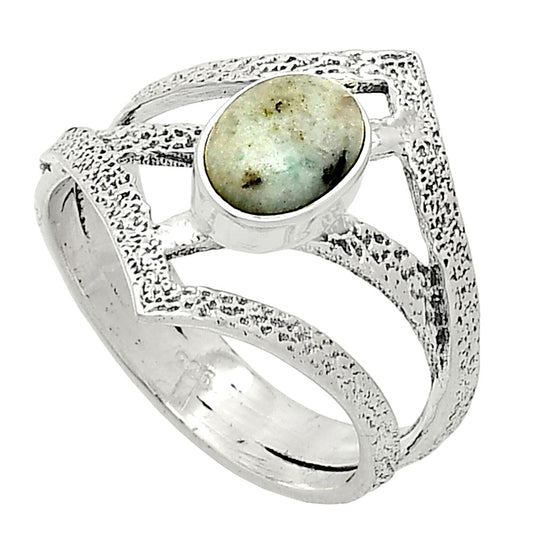 Natural Sesame Jasper Ring size-9 R-1471 SDR237971