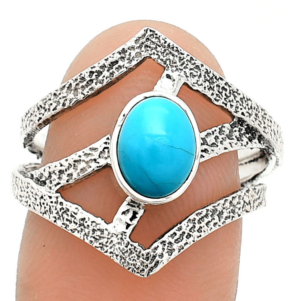 Sleeping Beauty Turquoise - USA Ring size-7.5 R-1471 SDR237993