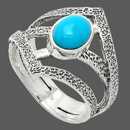 Sleeping Beauty Turquoise - USA Ring size-7.5 R-1471 SDR237993
