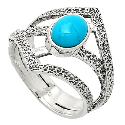 Sleeping Beauty Turquoise - USA Ring size-7.5 R-1471 SDR237993