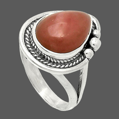 Natural Guava Quartz - Brazil Ring size-7 R-1148 SDR238031