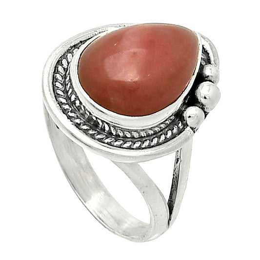 Natural Guava Quartz - Brazil Ring size-7 R-1148 SDR238031