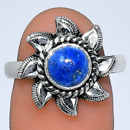 Sun - Lapis Lazuli - Afghanistan Ring size-8 R-1617 SDR238472