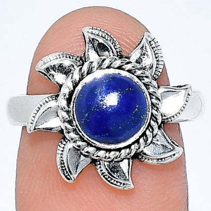 Sun - Lapis Lazuli - Afghanistan Ring size-7 R-1617 SDR238486