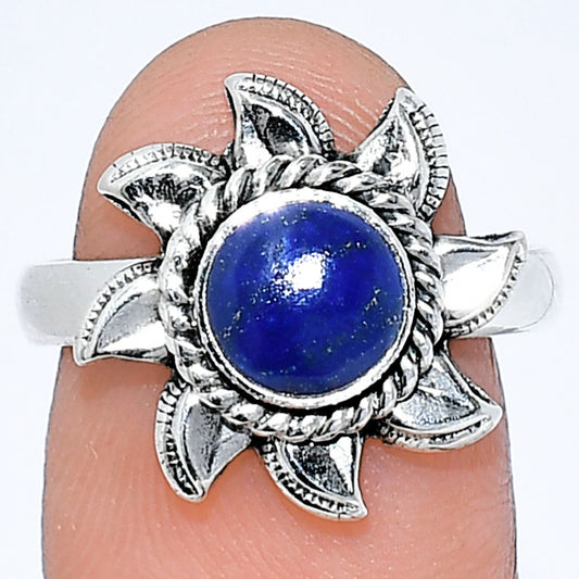 Sun - Lapis Lazuli - Afghanistan Ring size-7 R-1617 SDR238486