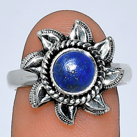 Sun - Lapis Lazuli - Afghanistan Ring size-8 R-1617 SDR238493