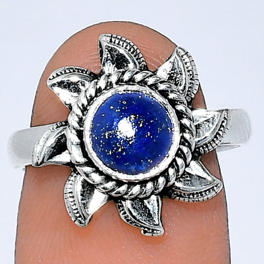 Sun - Lapis Lazuli - Afghanistan Ring size-7.5 R-1617 SDR238529