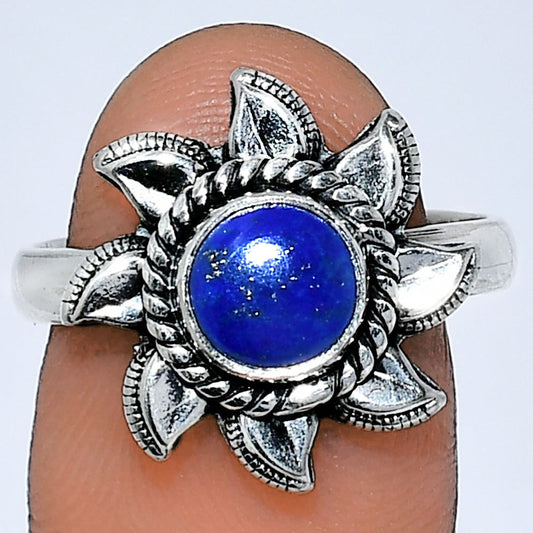 Sun - Lapis Lazuli - Afghanistan Ring size-8 R-1617 SDR238534