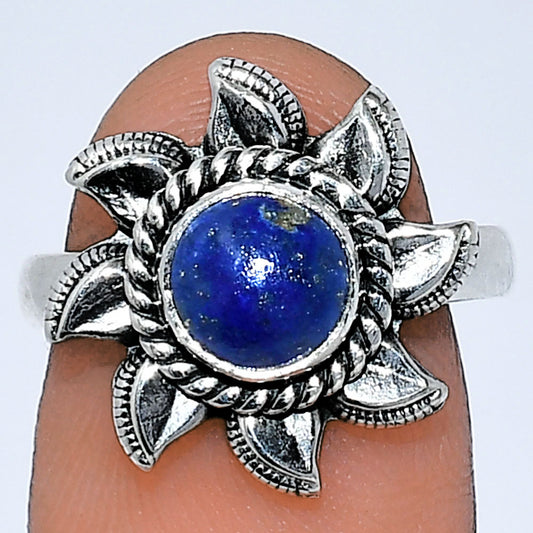 Sun - Lapis Lazuli - Afghanistan Ring size-7 R-1617 SDR238538