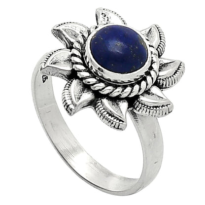 Sun - Lapis Lazuli - Afghanistan Ring size-7 R-1617 SDR238538