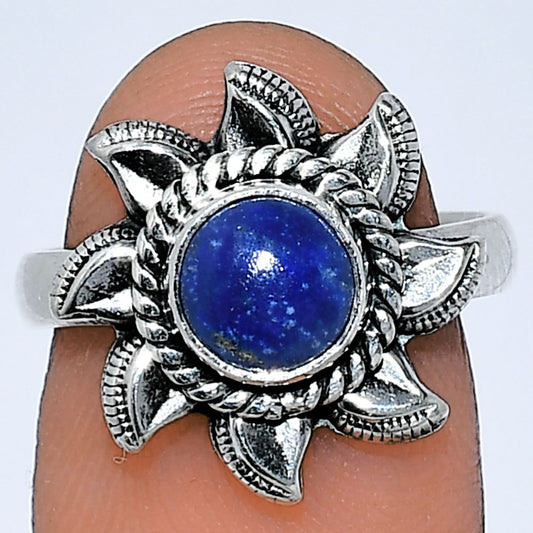 Sun - Lapis Lazuli - Afghanistan Ring size-7 R-1617 SDR238542