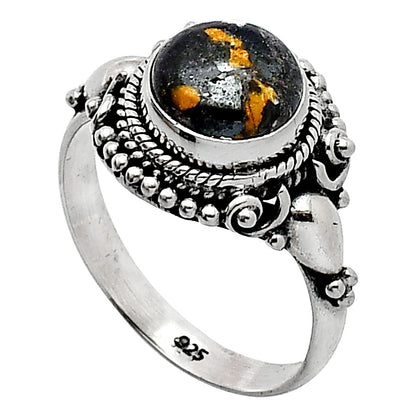 Natural Indian Blanket Jasper Ring size-7.5 R-1291 SDR238707
