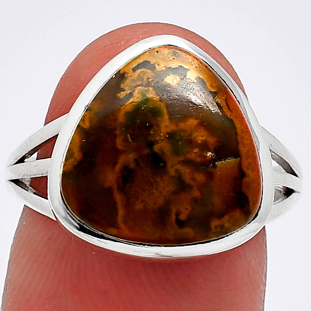 Natural Rare Cady Mountain Agate Ring size-7.5 R-1006 SDR239170