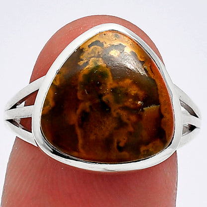 Natural Rare Cady Mountain Agate Ring size-7.5 R-1006 SDR239170