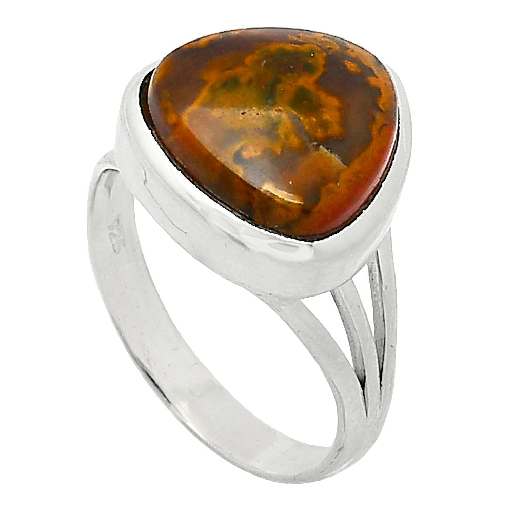 Natural Rare Cady Mountain Agate Ring size-7.5 R-1006 SDR239170