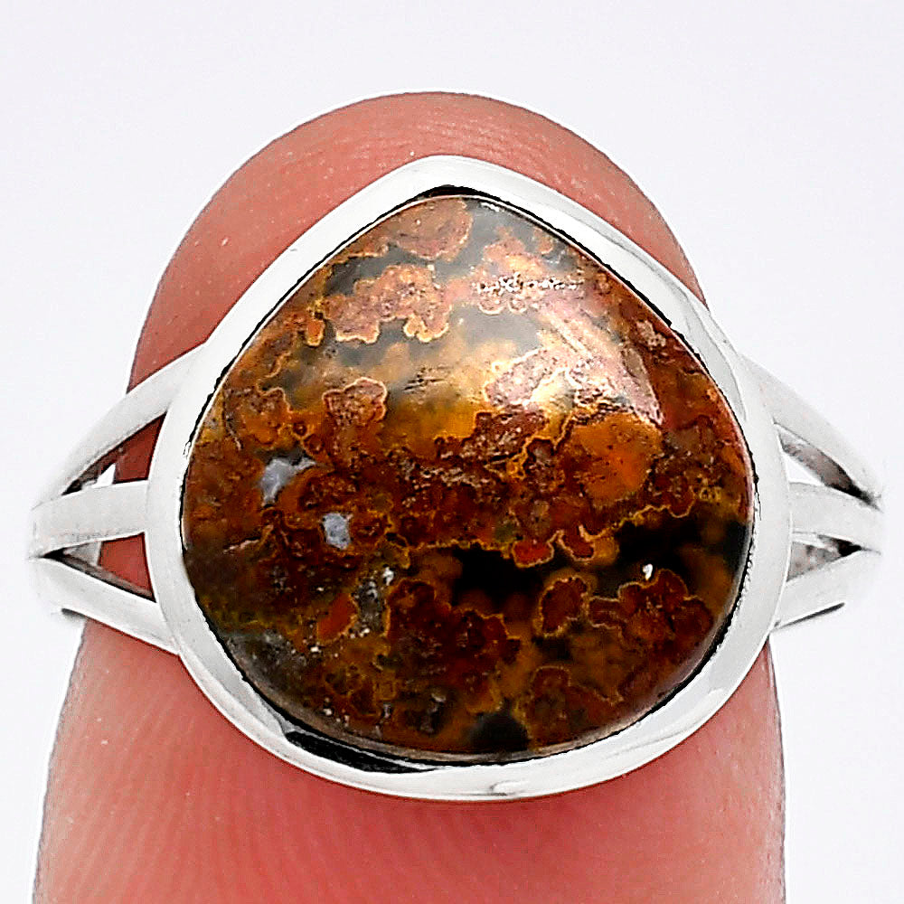 Natural Rare Cady Mountain Agate Ring size-8 R-1006 SDR239171