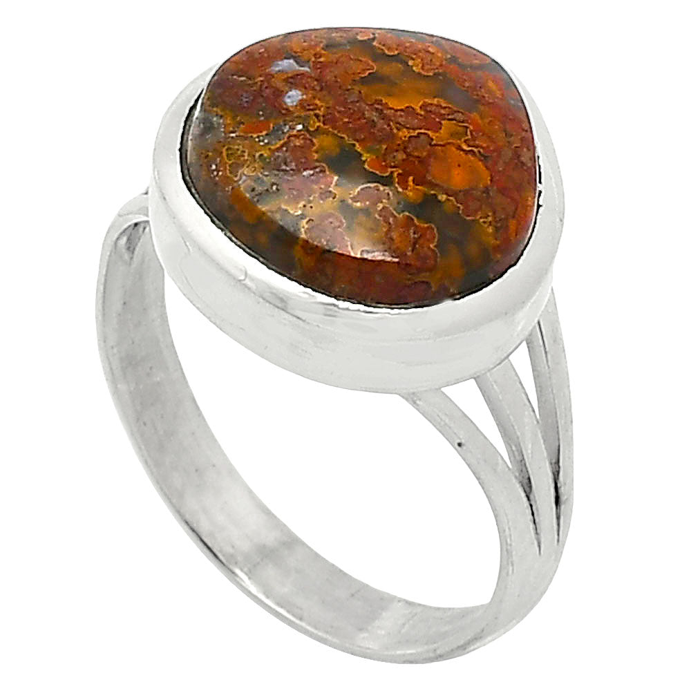 Natural Rare Cady Mountain Agate Ring size-8 R-1006 SDR239171