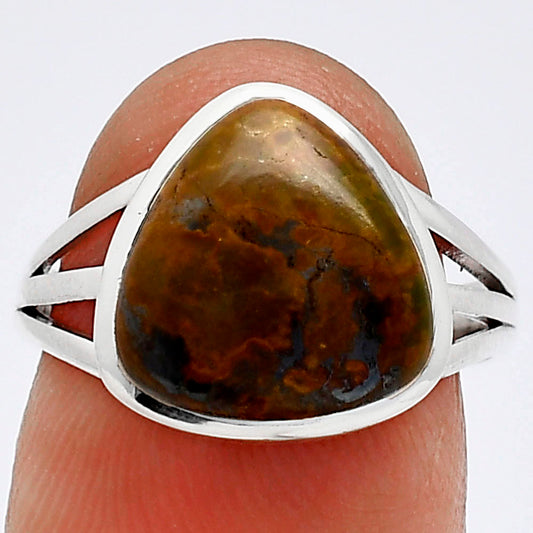 Natural Rare Cady Mountain Agate Ring size-7 R-1006 SDR239209