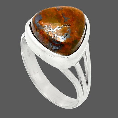 Natural Rare Cady Mountain Agate Ring size-7 R-1006 SDR239209