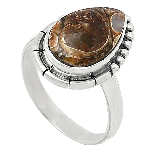 Natural Turtella Jasper - USA Ring size-8 R-1151 SDR239437