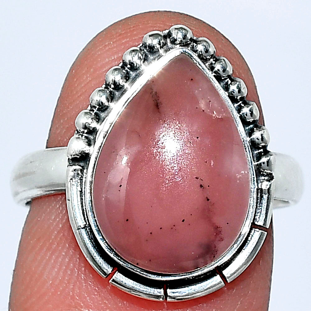 Natural Guava Quartz - Brazil Ring size-8 R-1151 SDR239440
