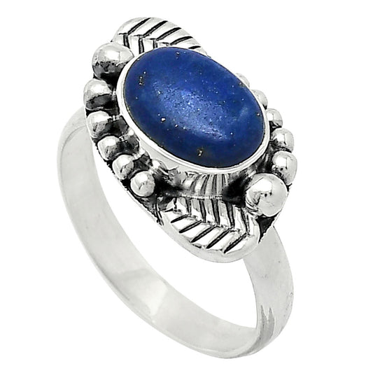 Natural Lapis Lazuli - Afghanistan Ring size-7 R-1272 SDR239510