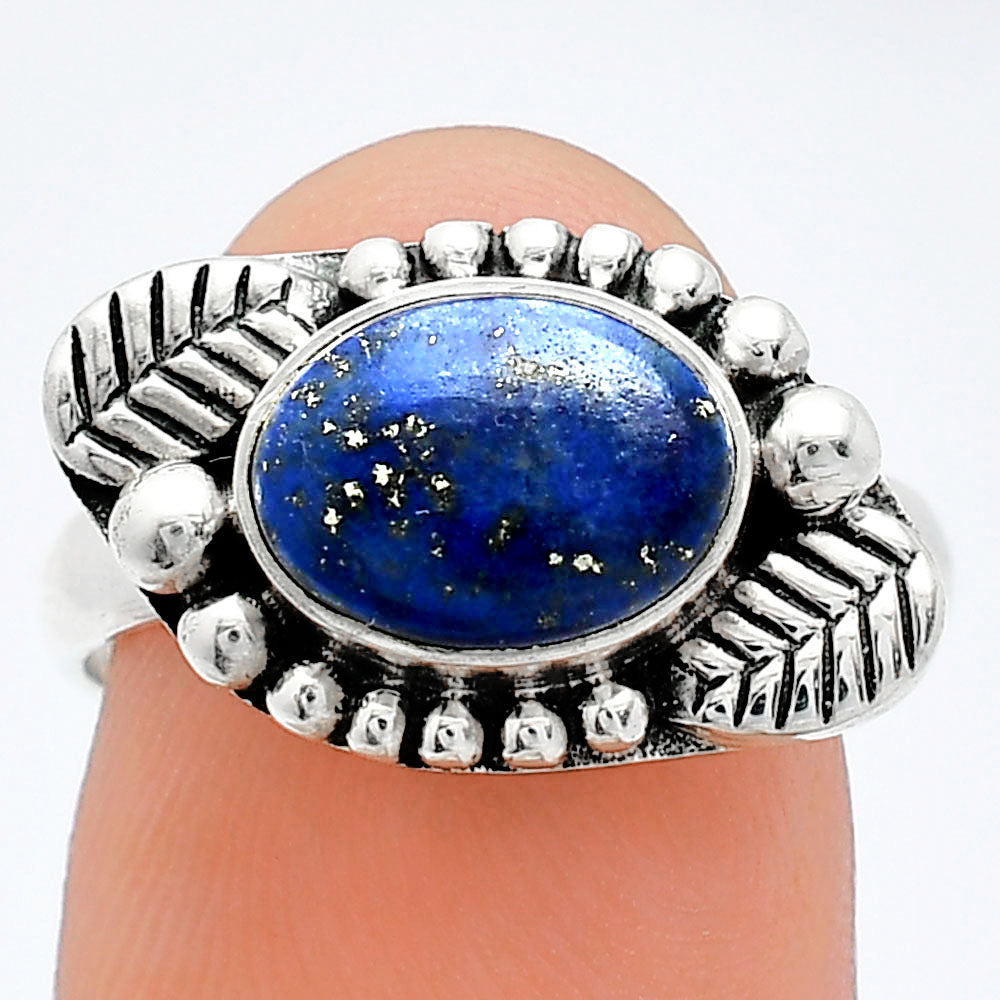 Natural Lapis Lazuli - Afghanistan Ring size-8 R-1272 SDR239513