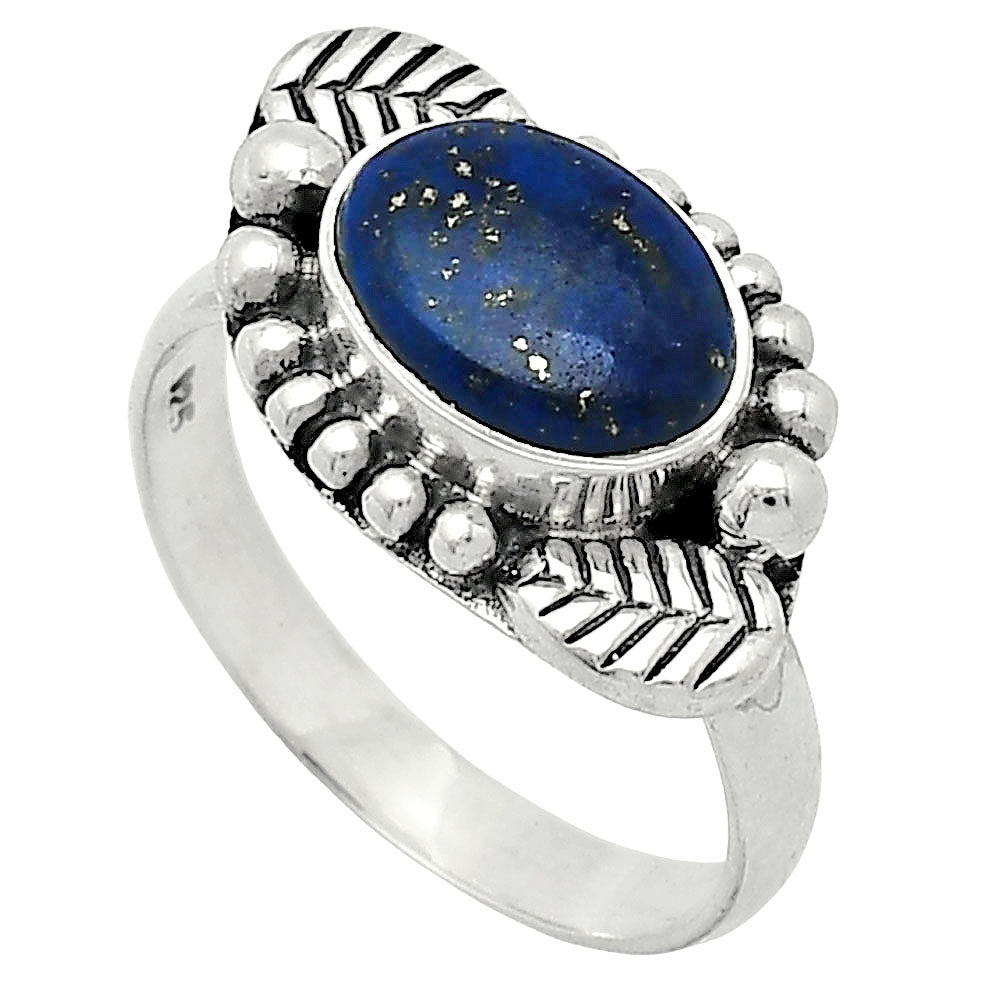 Natural Lapis Lazuli - Afghanistan Ring size-8 R-1272 SDR239513