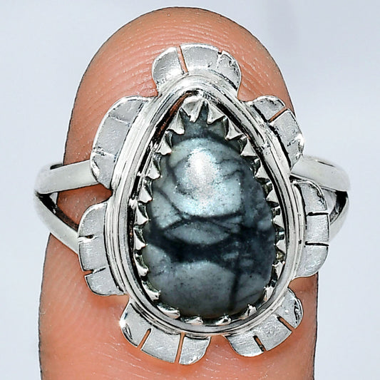 Natural Picasso Jasper Ring size-8 R-1341 SDR239647